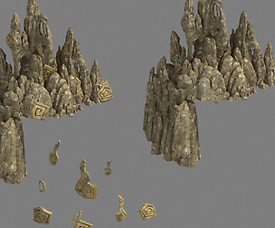 Kunlun - rocks