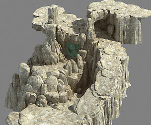 Kunlun Mountains - Rock 01