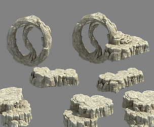 Kunlun Mountains - Rock 03