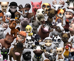 3DRT - Chibii animals