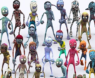 3DRT - Toons spawns