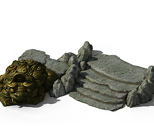 Lake Taihu - lion ladder