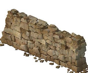 Country Building - Stone Wall 03