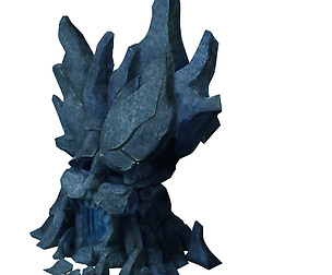 Seabed Stone - Stone Skull 02