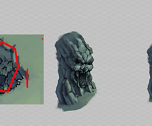 Seabed Stone - Stone Skullhead