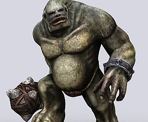 3DRT - Troll Golem