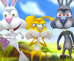 3DRT - Crazy rabbits pack