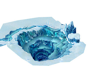 Cold wind highland - ice hole 01