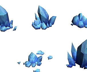 Cold wind high ground - can break objects ice body