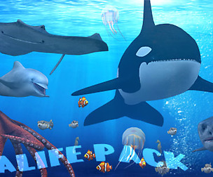 3DRT - Sealife pack