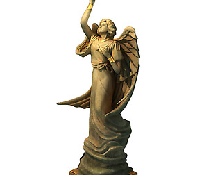 Cold Wind Highland - Angel Sculpture 01