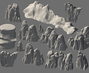 Journey to the West - Mountain Terrain