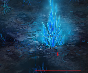 Glacier - sharp ice