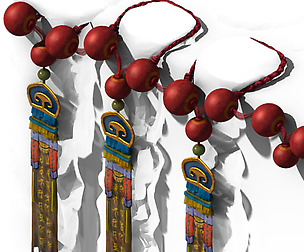 Dali Duan - Buddhist Falls Decorations