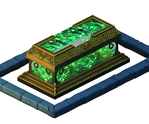 Ghost Mountain - Bronze Crystal Coffin