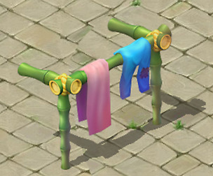 Cartoon world - love clothes racks