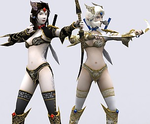 3DRT - Soulblade Elf rangers