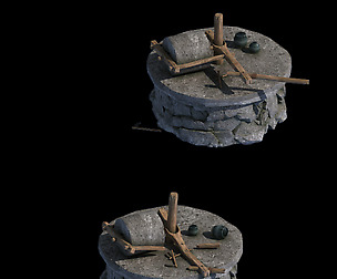 Donkey grinding mill - grinding plate
