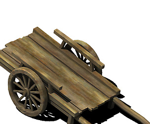 Wooden trolley 032