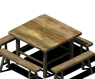 Tables and chairs combination