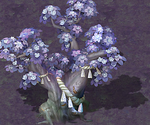 Cartoon hell - soul Flower tree 04