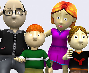 3DRT - Toonworld family