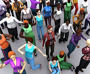 3DRT - Realpeople females pack