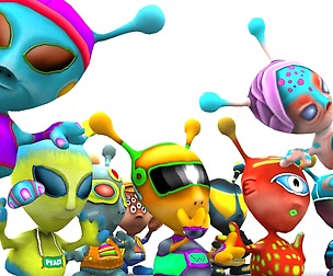 3DRT - Toonpets aliens