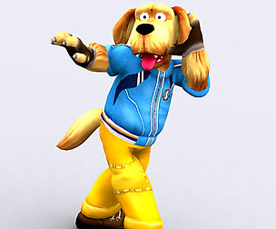 3DRT - Doggy fantasy character