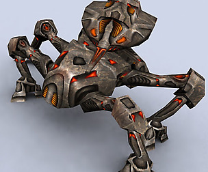 3DRT - Mech crawlers