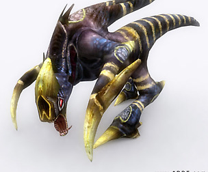 3DRT - Alien monsters