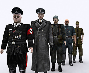 3DRT - WW2 german soldiers pack