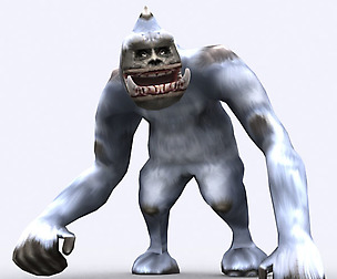 3DRT - Yeti monster