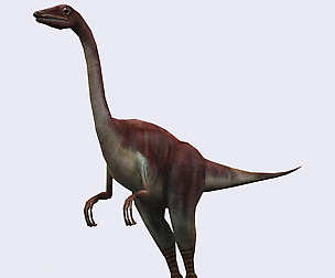 3DRT - Dinosaurs - Compsognathus