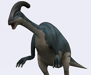 3DRT - Dinosaurs - Parasaurolophus