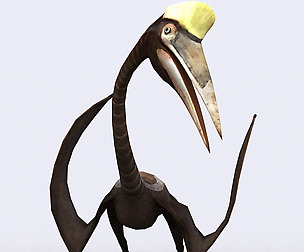 3DRT - Dinosaurs - Quetzalcoatlus