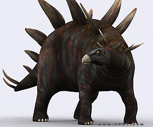 3DRT - Dinosaurs - Stegosaurus