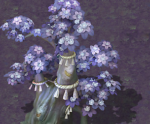 Cartoon hell - soul Flower tree 03