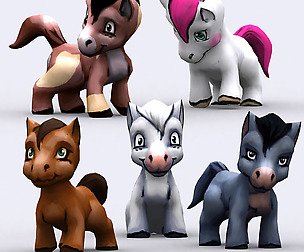 3DRT - Chibii Pony