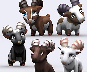 3DRT - Chibii Goat