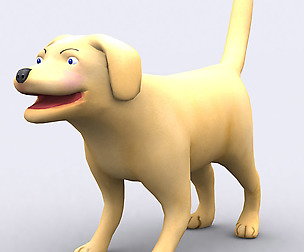 3DRT - Toonpets animals - Dog