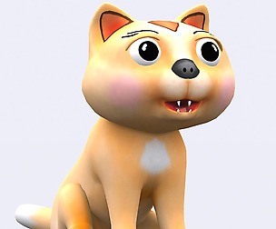 3DRT - Toonpets animals - Cat