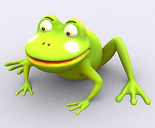 3DRT - Toonpets animals - Frog