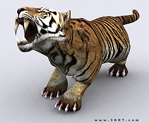 3DRT - Fantasy Animal TIger