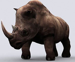 3DRT - Fantasy Animal Rhino