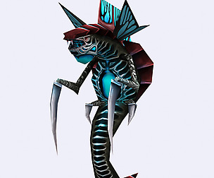 3DRT - Insectoid Monster Snake