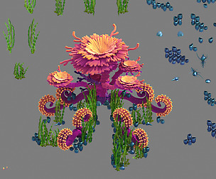 Seabed Plant - Coral Tree 003
