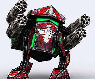3DRT - Warbot Meachanoid Trex