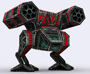 3DRT - Warbot Meachanoid Chicken