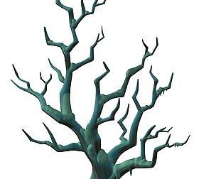 Snow Plant - Dead Tree 61